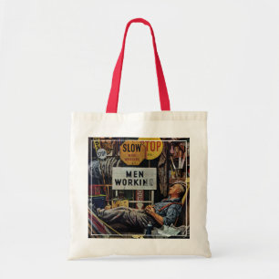 Tote Bag Travailler d'hommes