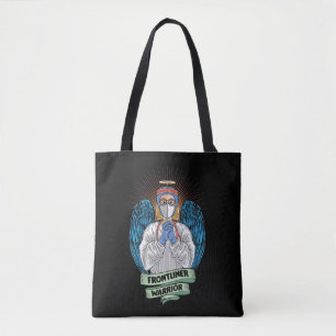 Tote Bag Travailleur Médicale de Frontlines Warrior Nurse H
