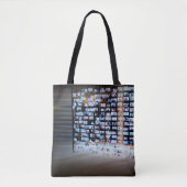 Tote Bag Traverser des frontières en ligne (Devant)