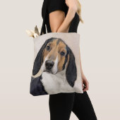 Tote Bag Treeing Walker Coonhound Peinture - Art original (De près)