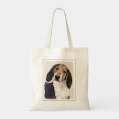 Tote Bag Treeing Walker Coonhound Peinture - Art original (Dos)