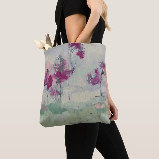 Tote Bag Treeline Fuchsia (De près)