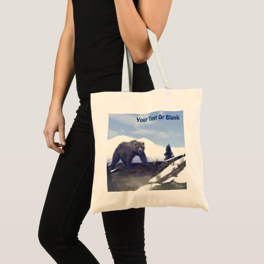 Tote Bag Treeline Grizzly (Devant (produit))