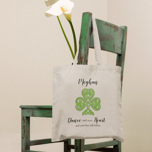 Tote Bag Trèfle de danse irlandaise
