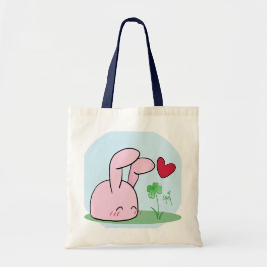 Tote Bag Trèfle de lapin (Devant)