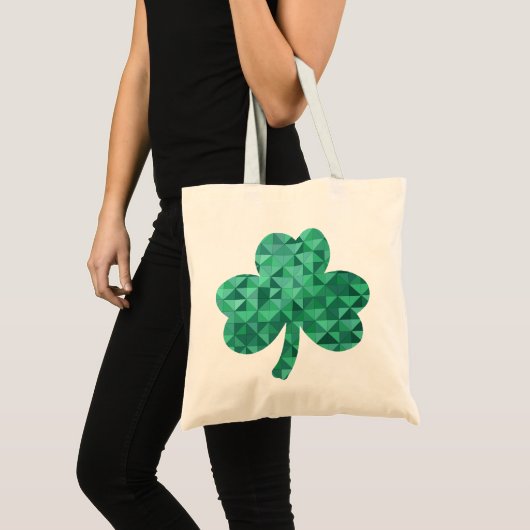 Tote Bag Trèfle Patchwork (Devant (produit))