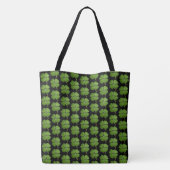 Tote Bag Trèfles à quatre feuilles (Dos)