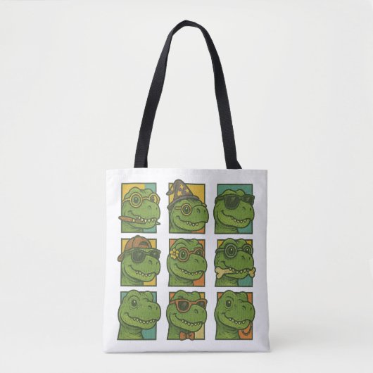 Tote Bag Trendosaurus Rex (Devant)
