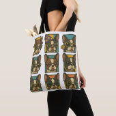 Tote Bag Trendsetters Boston Terrier (De près)
