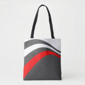 Tote Bag Trendy été minimaliste rayures (Devant)