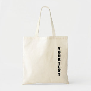 Tote Bag Trendy Modern Design Template Top Shopping