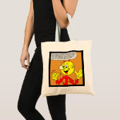 Tote Bag Très amusant Reddy Kilowatt double face (Devant (produit))