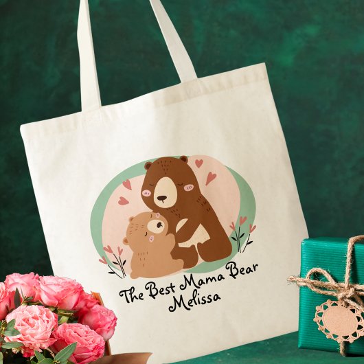 Tote Bag Très drôle Meilleur ours maman