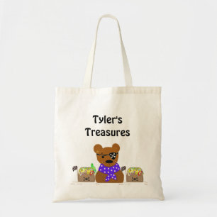 Tote Bag Trésors de pirate de Petit Ours