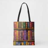 Tote Bag Trésors littéraires - Livres anciens classiques (Devant)