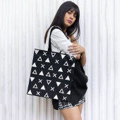 Tote Bag Triangle de la ligne Geo