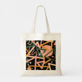 Tote Bag Triangle Et Cercles (Dos)