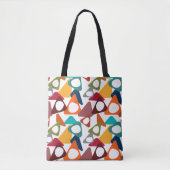 Tote Bag Triangles arrondis (Devant)