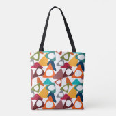 Tote Bag Triangles arrondis (Dos)