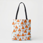 Tote Bag Triangles Art Déco (Devant)