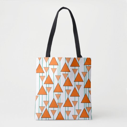 Tote Bag Triangles Art Déco (Devant)