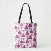 Tote Bag Triangles Art Déco (Devant)