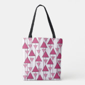 Tote Bag Triangles Art Déco (Dos)