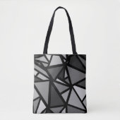 Tote Bag Triangles colorés motif 6 (Devant)