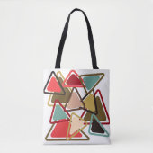Tote Bag Triangles épicés (Devant)