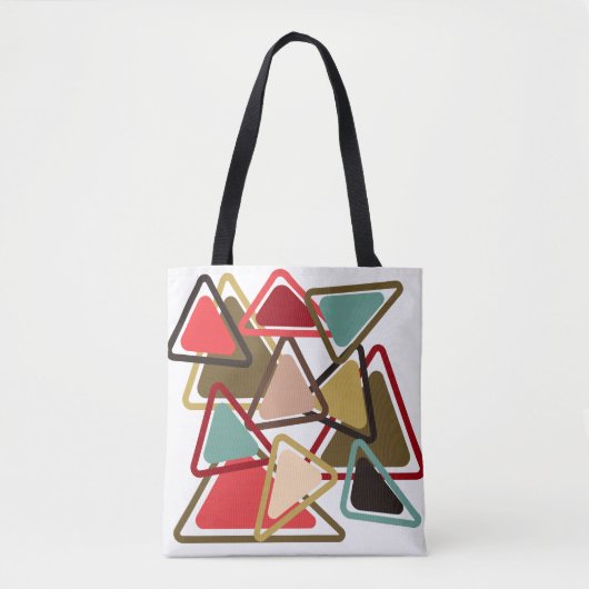 Tote Bag Triangles épicés (Devant)