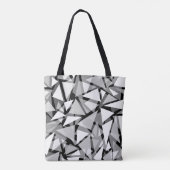 Tote Bag triangles géométriques (Dos)