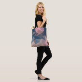 Tote Bag Triangles géométriques polygonaux brillant coloré (Sur le modèle)
