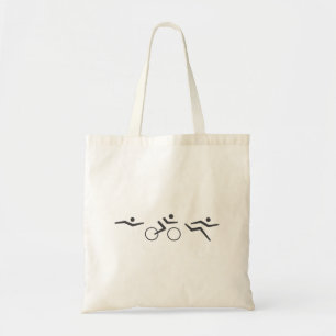 Tote Bag Triathlon course à vélo nage