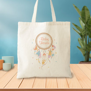 Tote Bag Tribal Dreamcatcher Boho Baby shower 2