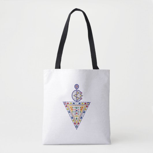 Tote Bag Tribal Prism Handbag (Devant)