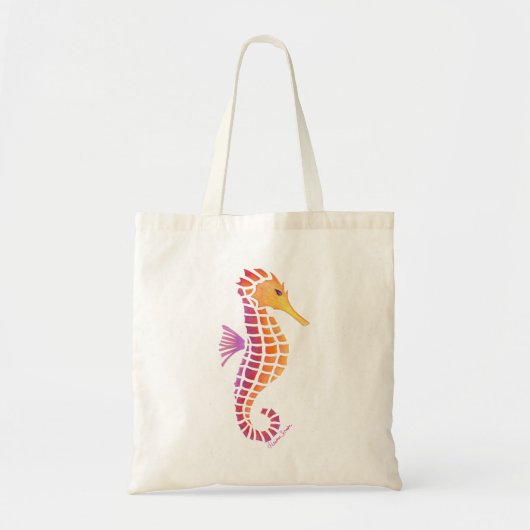 Tote Bag Tribal Seahorse (Devant)