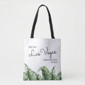 Tote Bag Tribe de mariée Tropical Las Vegas (Devant)