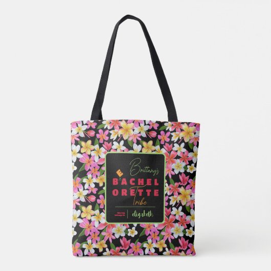 Tote Bag Tribu d'enterrement floral (Dos)