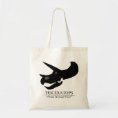 Tote Bag Tricératops Skull (Devant)