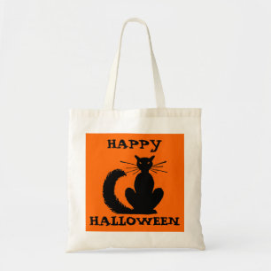 Tote Bag Trick or Treat-Cat