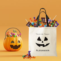 Trick or Treat Visage de Citrouille Mignon Personn
