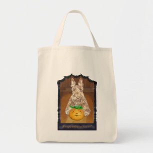 Tote Bag Trick or Treat Wheaten Scottie