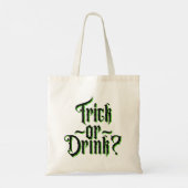 Tote Bag Trick ou Drink ? Parties scintillant d'Halloween a (Dos)
