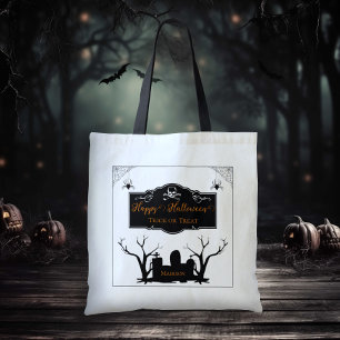 Tote Bag Trick ou traitement éffrayant de cimetière