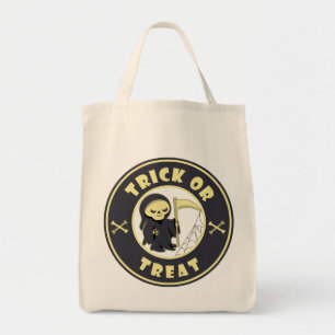 Tote Bag Trick ou traiter Halloween griffeur caractère