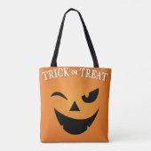Tote Bag Trick ou Treat Citrouille (Dos)