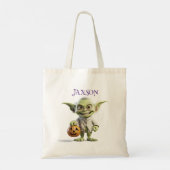 TOTE BAG TRICK PERSONNALISÉ OU TRAITER SKETLETON EN HAUT (Dos)