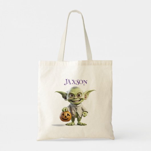 TOTE BAG TRICK PERSONNALISÉ OU TRAITER SKETLETON EN HAUT (Dos)