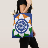 Tote Bag Tricolor Chakra (De près)