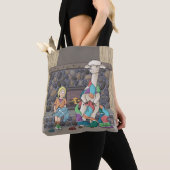 Tote Bag Tricot d'alpaca (De près)